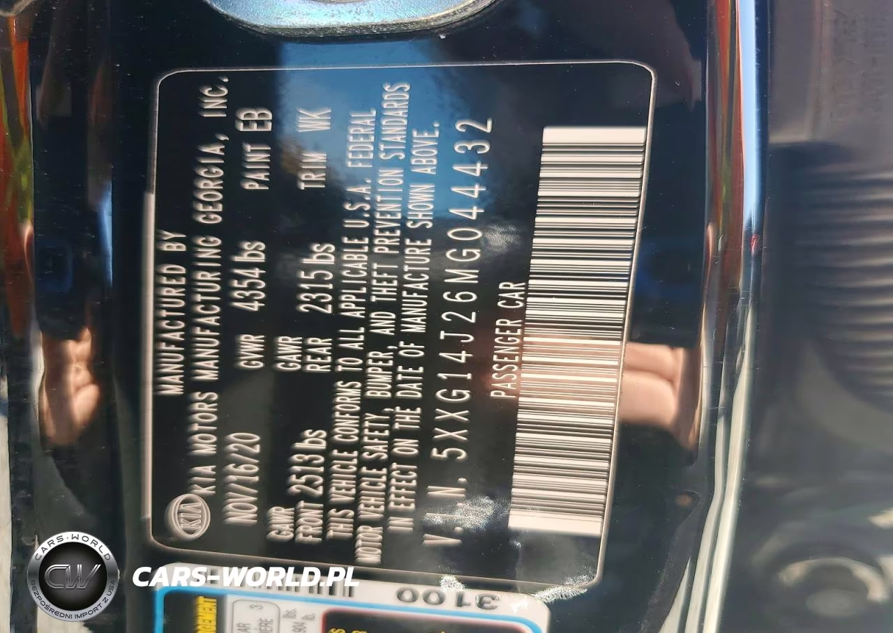 2021 Kia K5 Lxs VIN:5XXG14J26MG044432 - 12