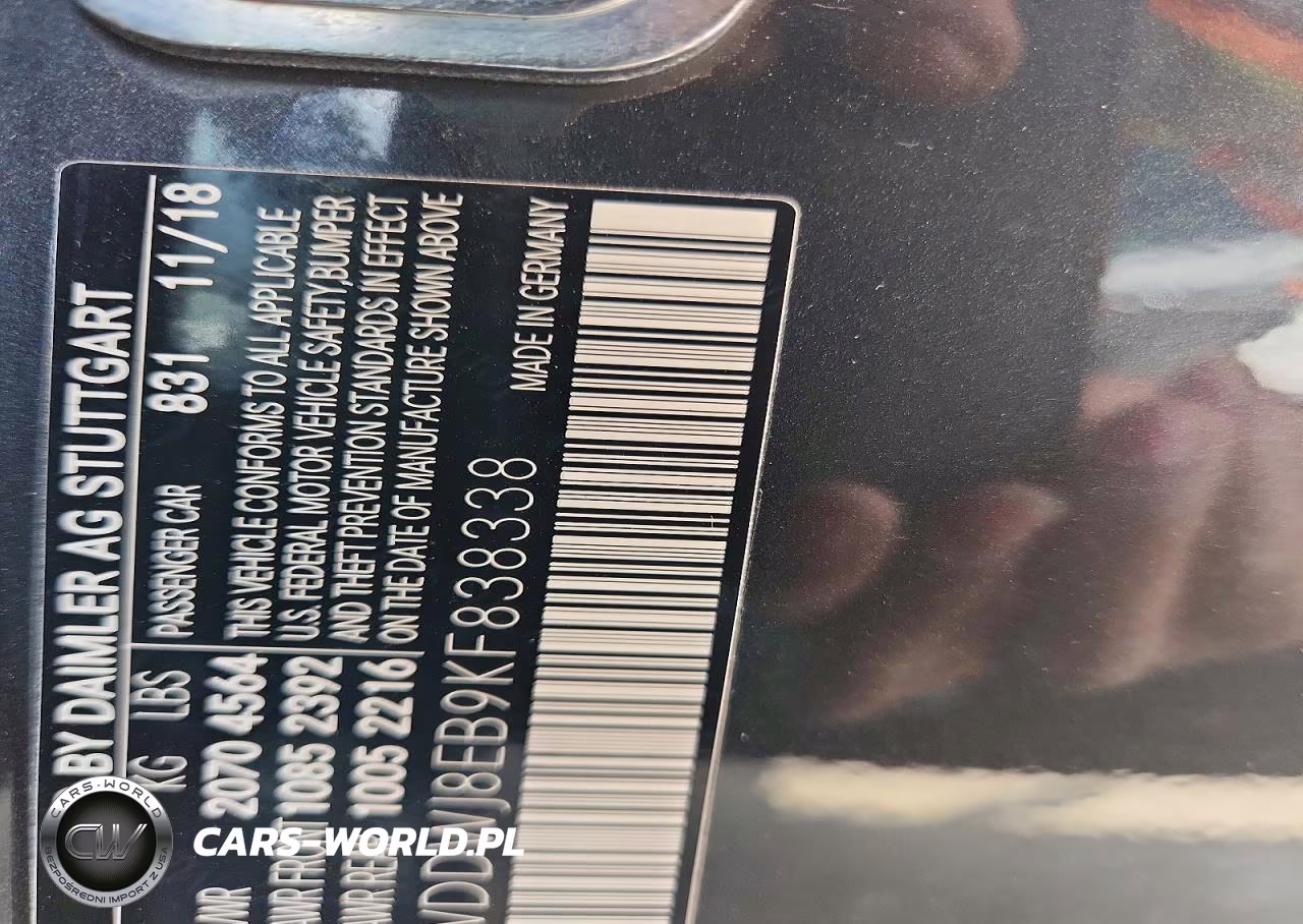 2019 Mercedes-Benz C 300 4Matic VIN:WDDWJ8EB9KF838338 - 12