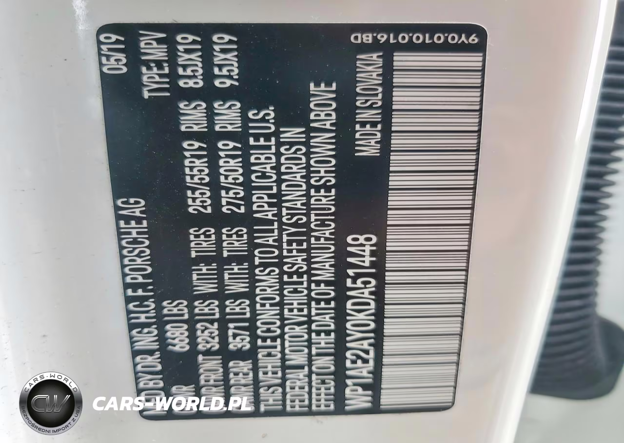 2019 Porsche Cayenne Se Hybrid VIN:WP1AE2AY0KDA51448 - 13