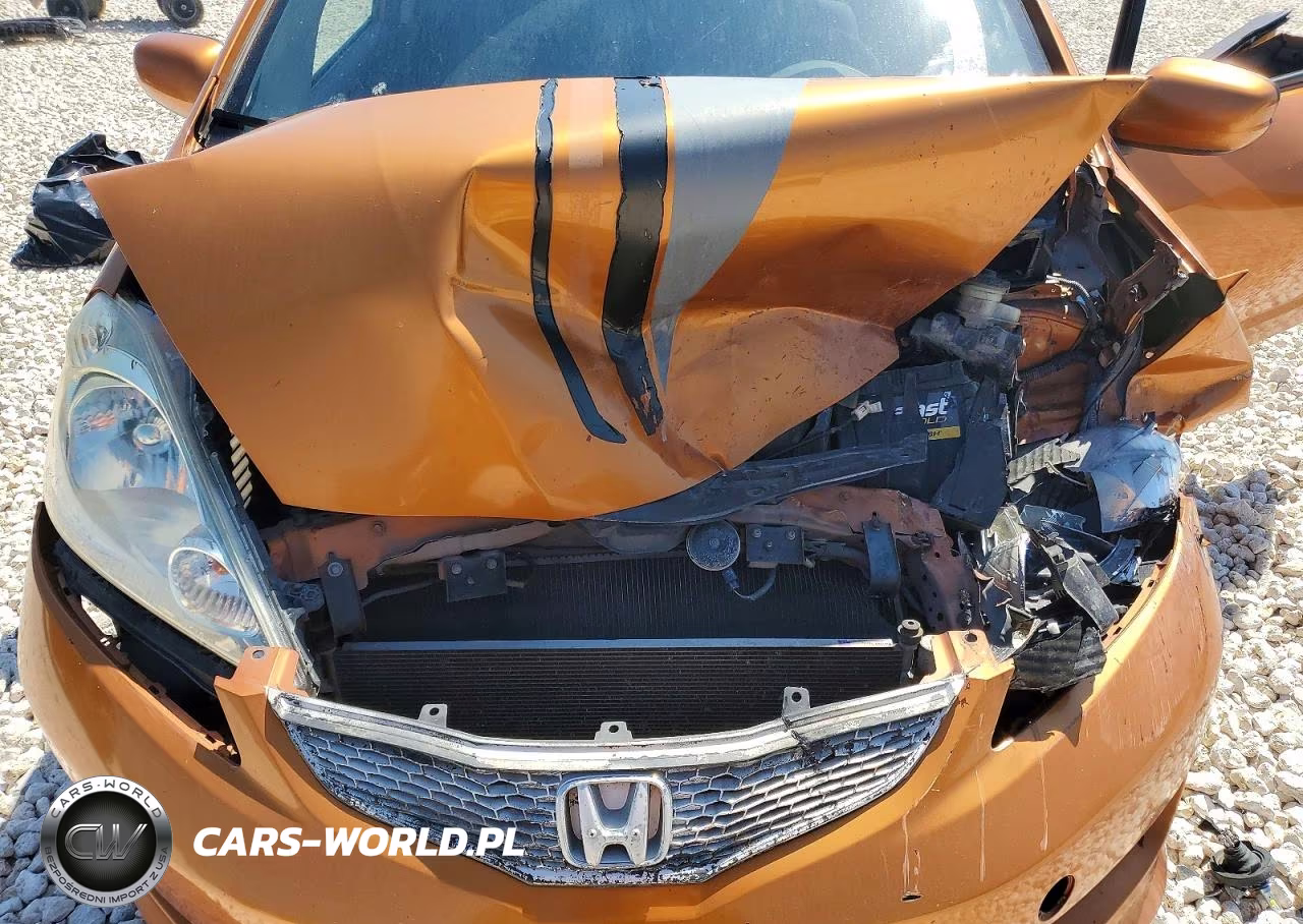 2009 Honda Fit Sport VIN:JHMGE88489S069296 - 11