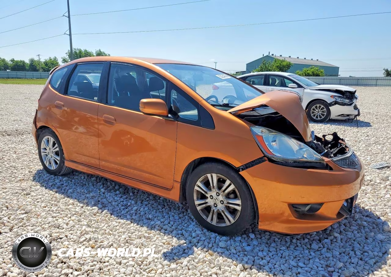 2009 Honda Fit Sport VIN:JHMGE88489S069296 - 4