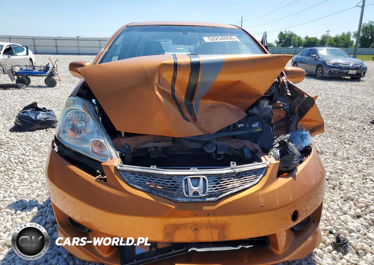 2009 Honda Fit Sport VIN:JHMGE88489S069296 - 5