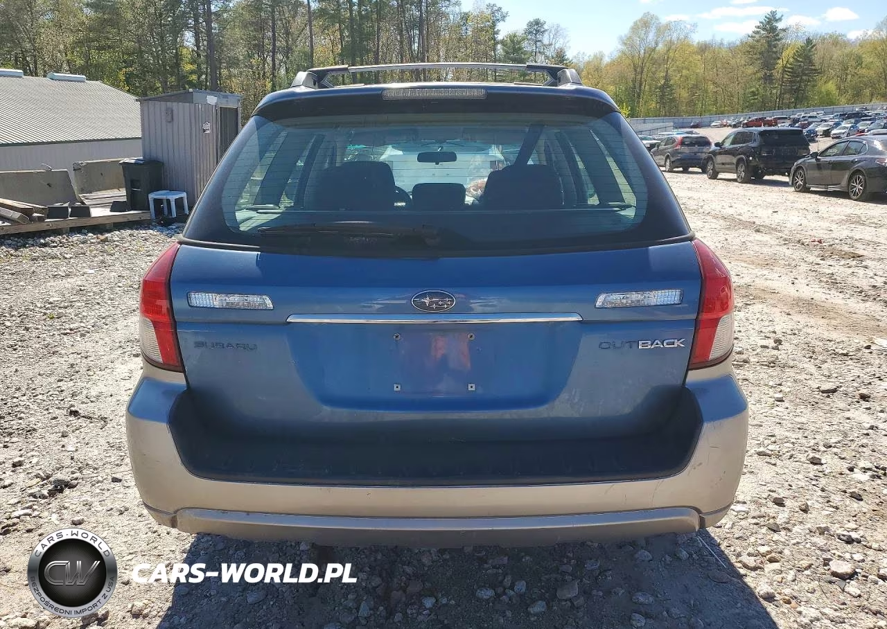 2008 Subaru Outback 2.5I VIN:4S4BP61C087335483 - 6