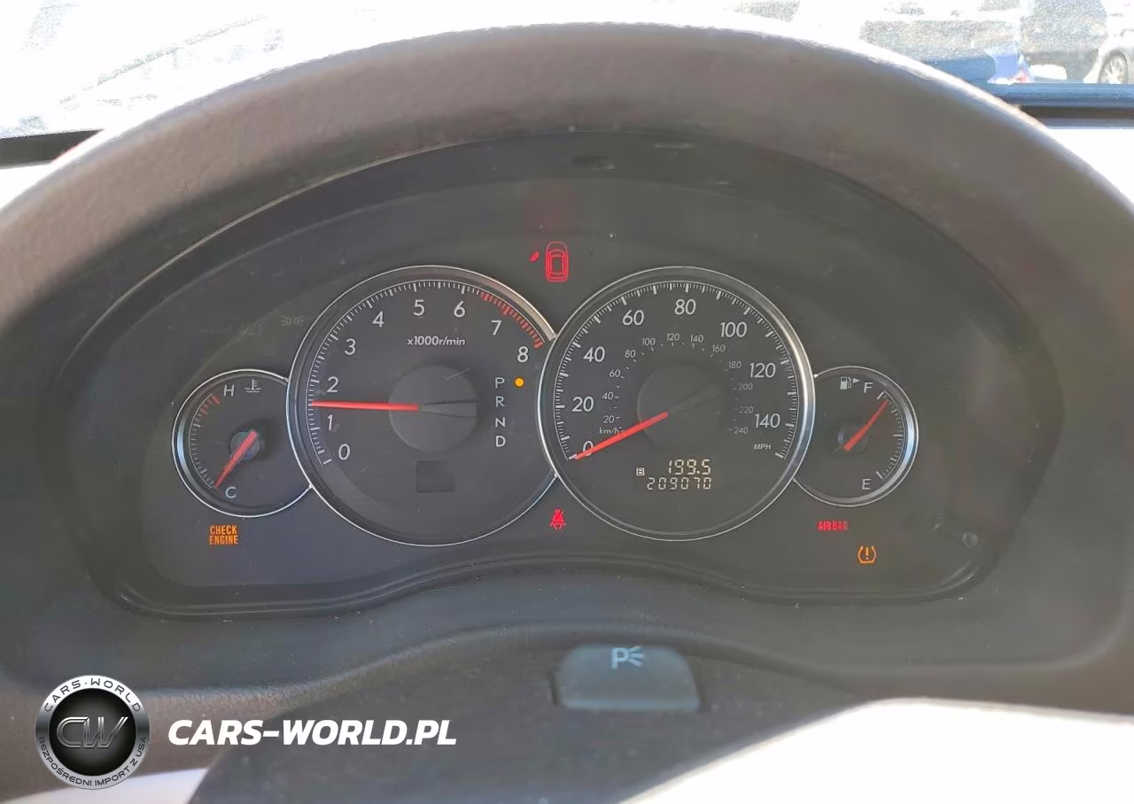 2008 Subaru Outback 2.5I VIN:4S4BP61C087335483 - 9