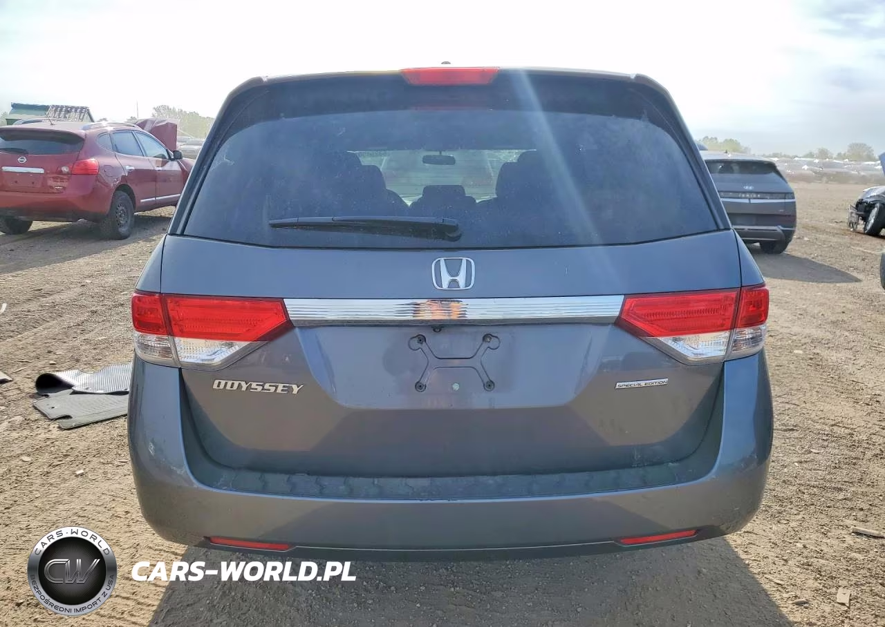 2017 Honda Odyssey Se VIN:5FNRL5H30HB015329 - 6