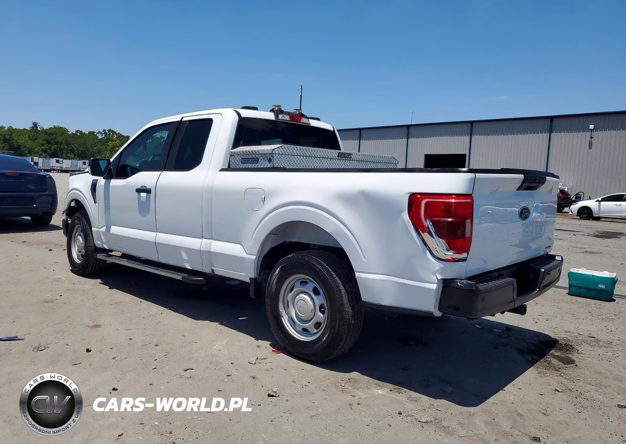 2022 Ford F150 Super Cab VIN:1FTEX1EP2NKE09996 - 2
