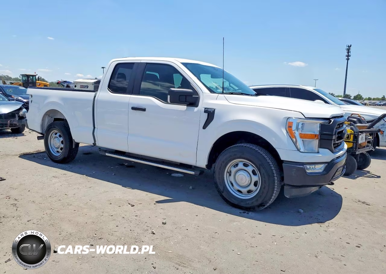 2022 Ford F150 Super Cab VIN:1FTEX1EP2NKE09996 - 4