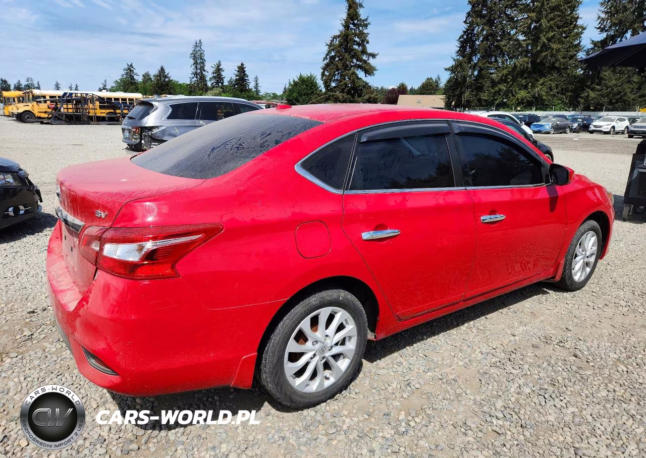 2019 Nissan Sentra Sv VIN:3N1AB7AP7KL606486 - 3