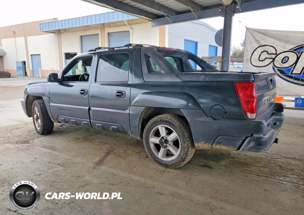 2003 Chevrolet Avalanche C1500 VIN:3GNEC13T73G316611 - 2