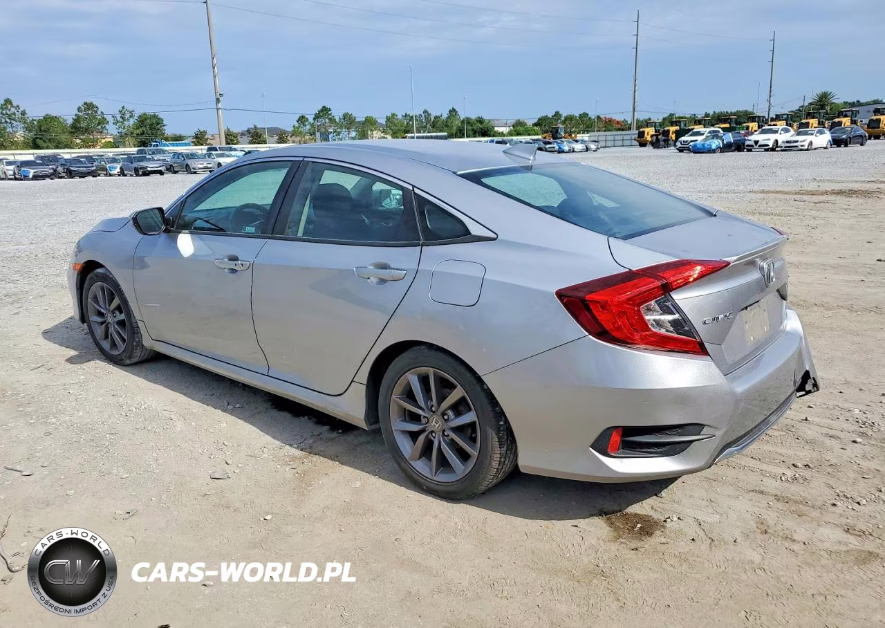 2020 Honda Civic Ex VIN:19XFC1F31LE219747 - 2