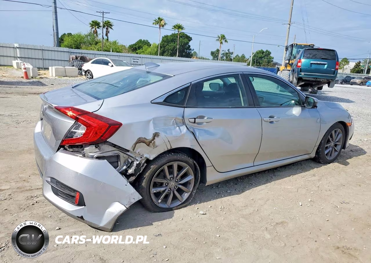 2020 Honda Civic Ex VIN:19XFC1F31LE219747 - 3