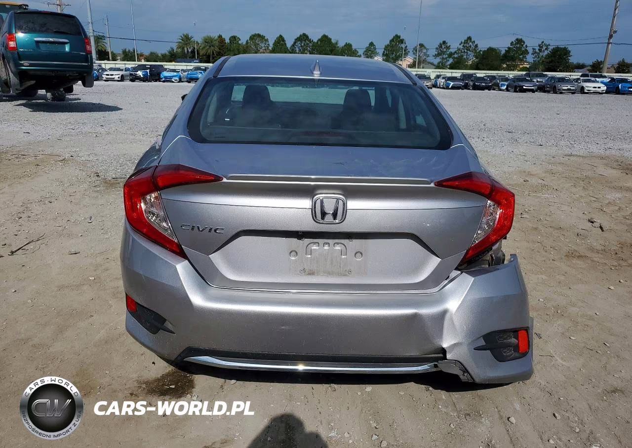 2020 Honda Civic Ex VIN:19XFC1F31LE219747 - 6