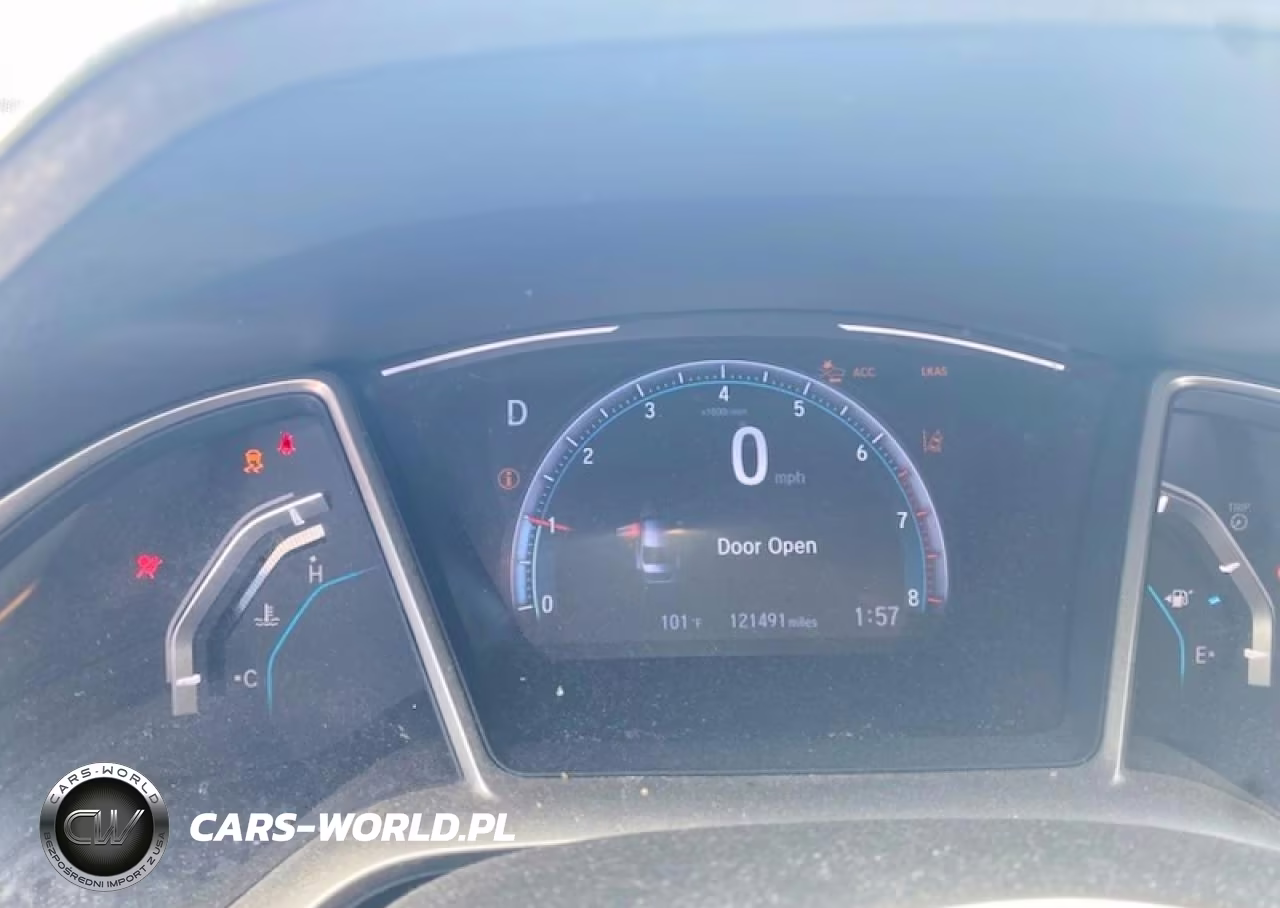 2020 Honda Civic Ex VIN:19XFC1F31LE219747 - 9