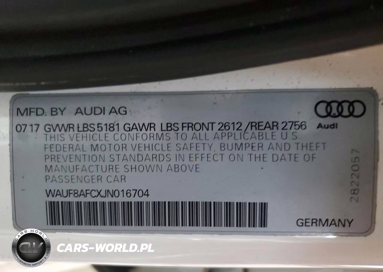 2018 Audi A6 Premium VIN:WAUF8AFCXJN016704 - 12