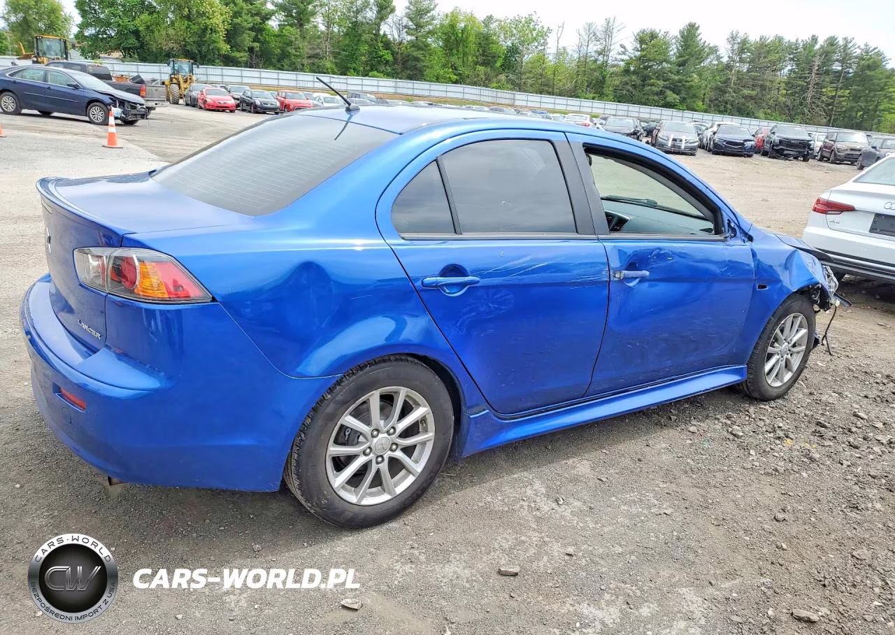 2016 Mitsubishi Lancer Es VIN:JA32V2FW2GU003422 - 3