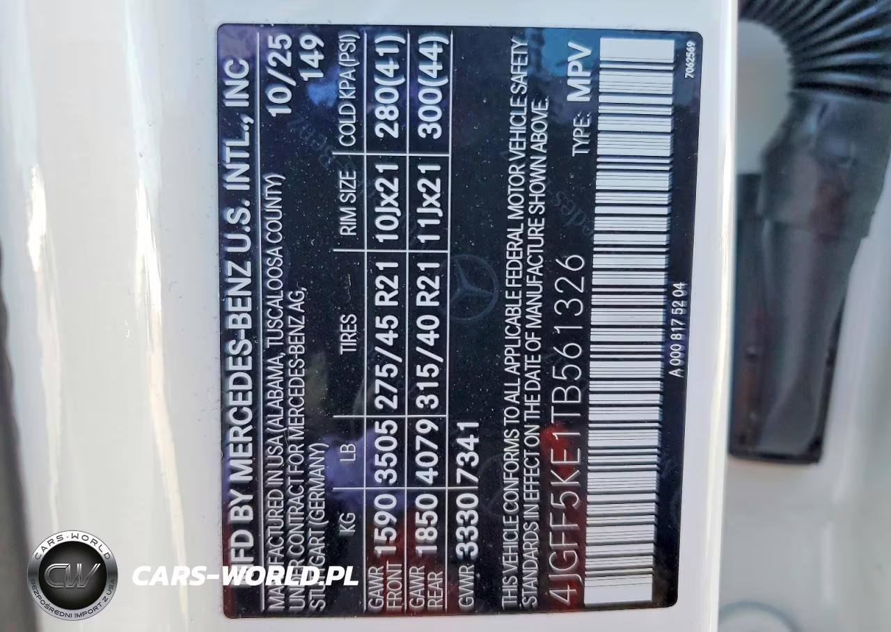 2026 Mercedes-Benz Gls 450 4Matic VIN:4JGFF5KE1TB561326 - 13