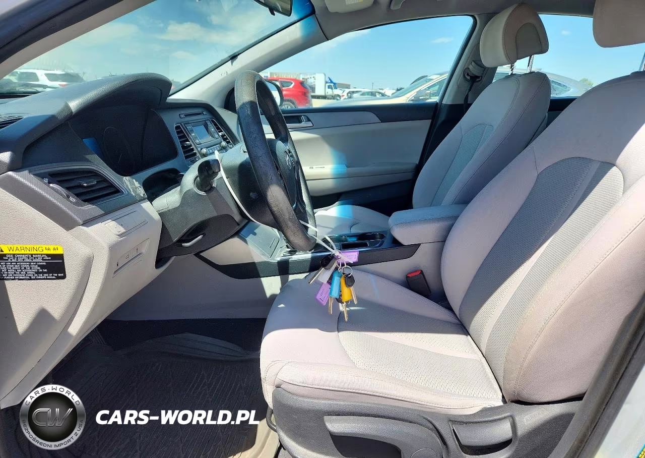 2017 Hyundai Sonata Se VIN:5NPE24AF1HH464228 - 7