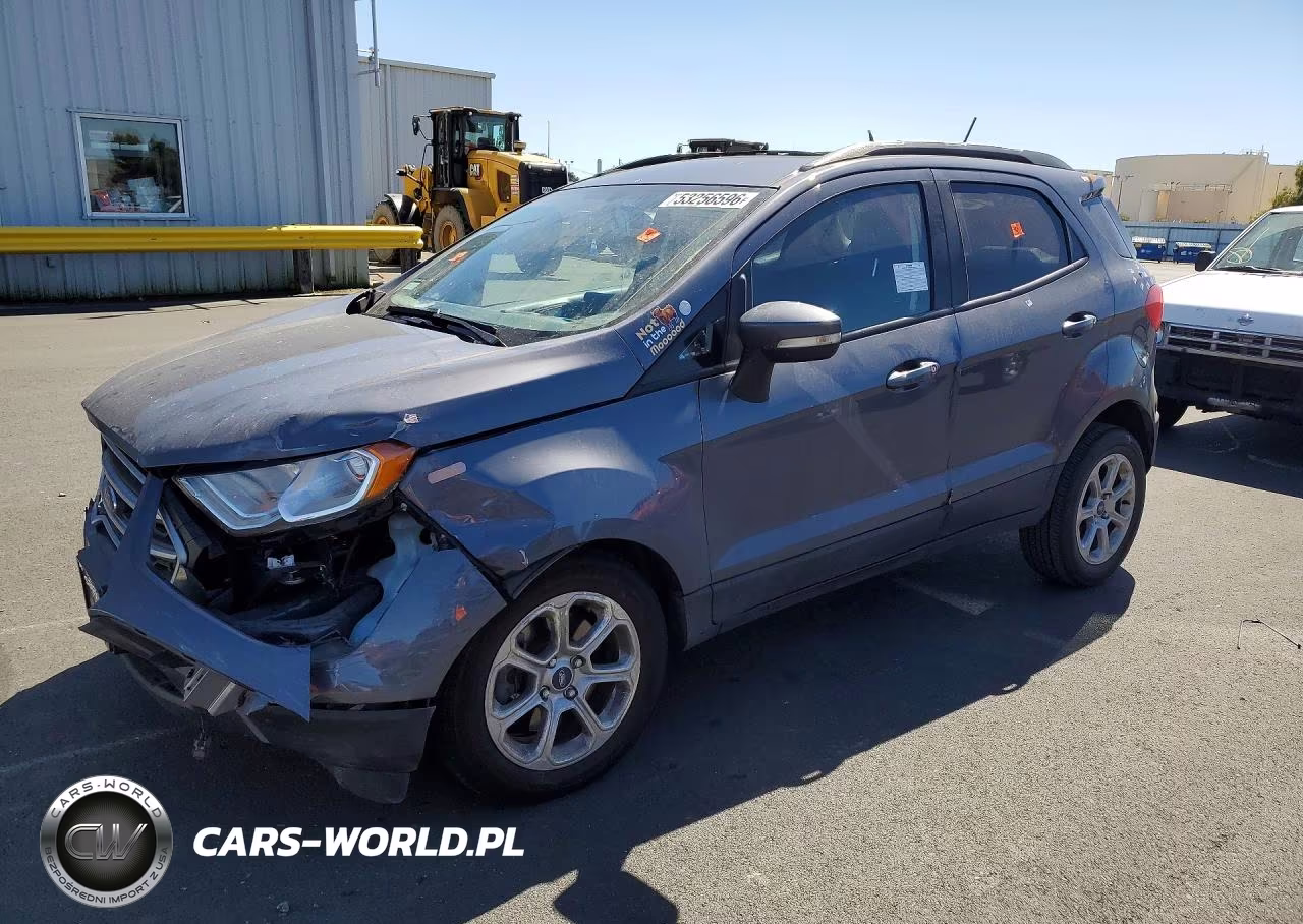 2021 Ford Ecosport Se VIN:MAJ3S2GE8MC436206 - 1