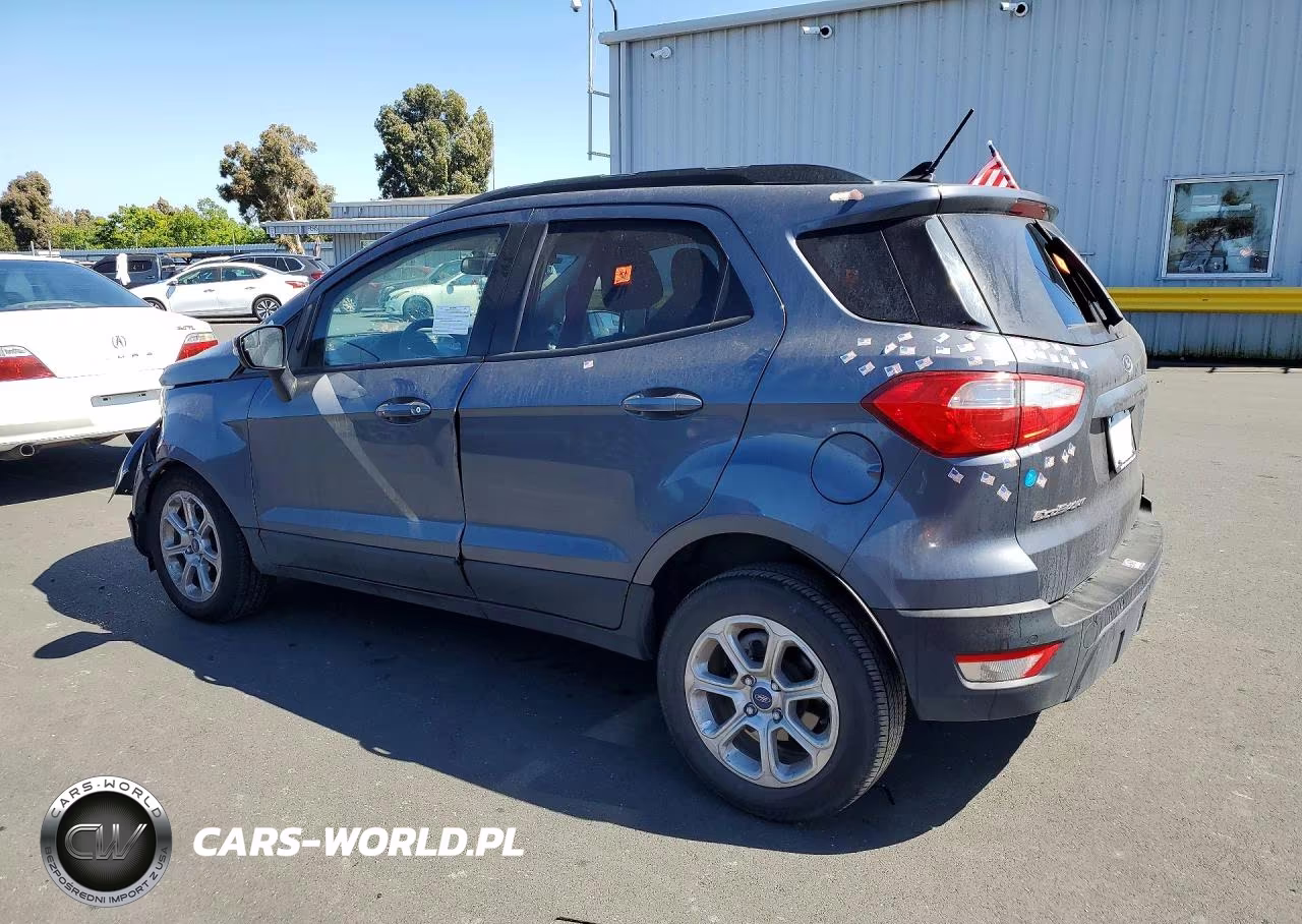2021 Ford Ecosport Se VIN:MAJ3S2GE8MC436206 - 2