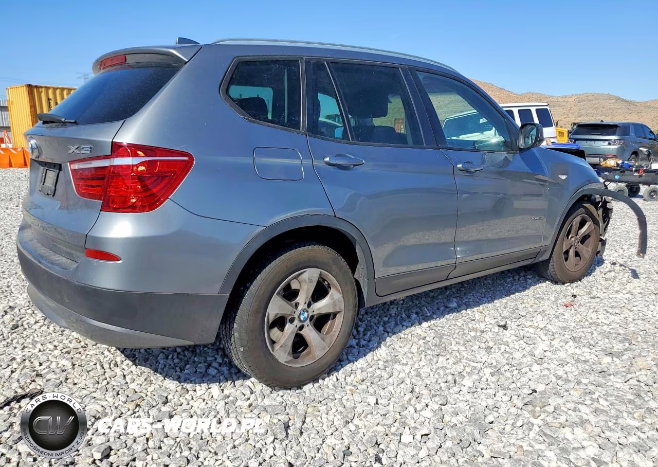 2012 BMW X3 xDrive28I VIN:5UXWX5C54CL717948 - 3