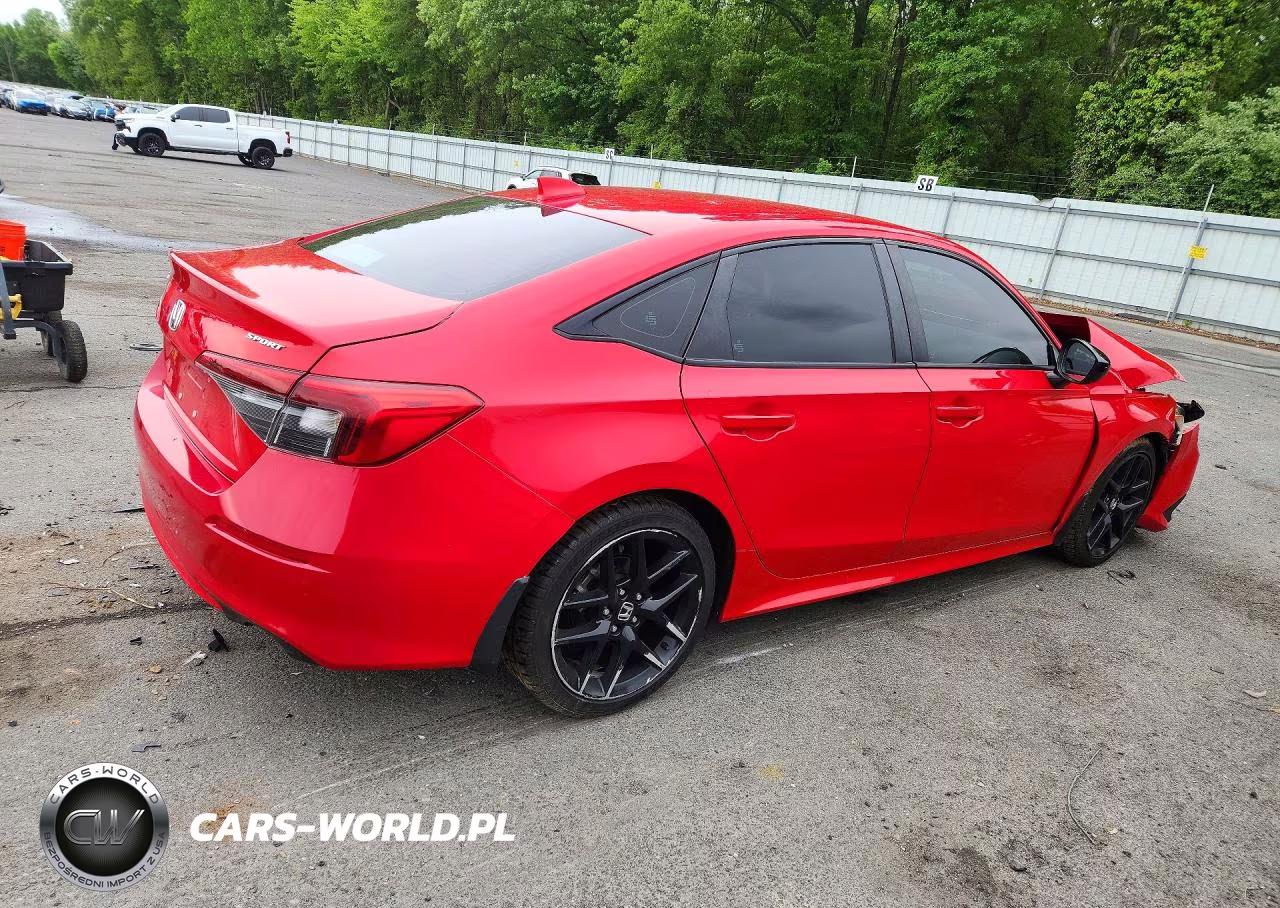 2022 Honda Civic Sport VIN:2HGFE2F5XNH502397 - 3