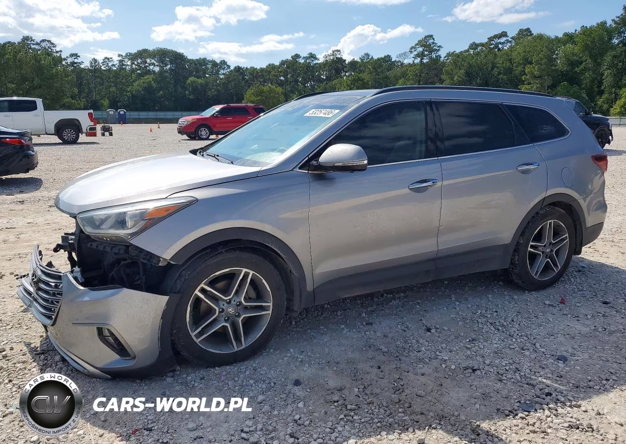 2017 Hyundai Santa Fe Se Ultimate VIN:KM8SR4HF8HU254120 - 1