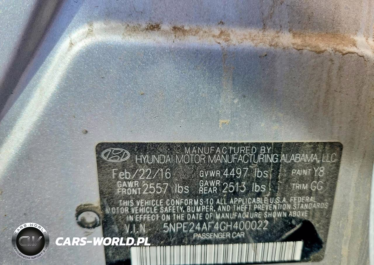 2016 Hyundai Sonata Se VIN:5NPE24AF4GH400022 - 12