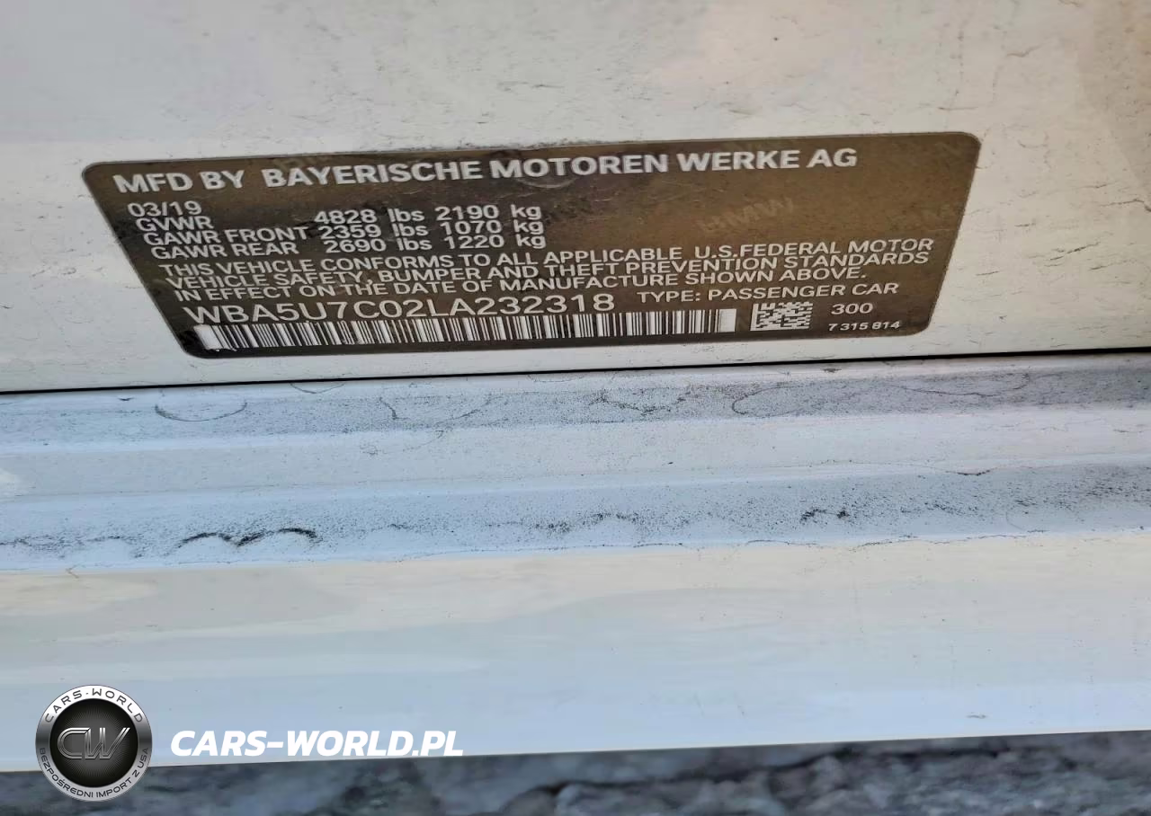 2020 BMW M340I VIN:WBA5U7C02LA232318 - 12