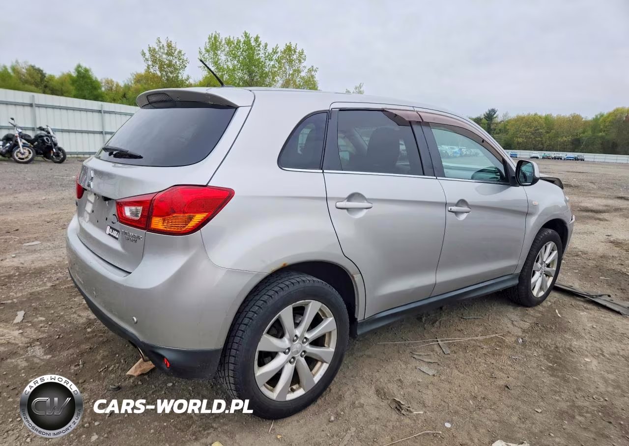 2014 Mitsubishi Outlander Sport Se VIN:4A4AP4AU0EE014119 - 3