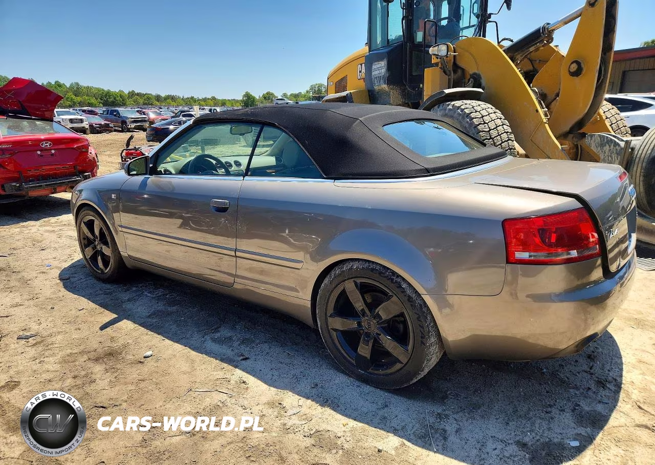 2007 Audi A4 2.0T Cabriolet Quattro VIN:WAUDF48H47K030566 - 2
