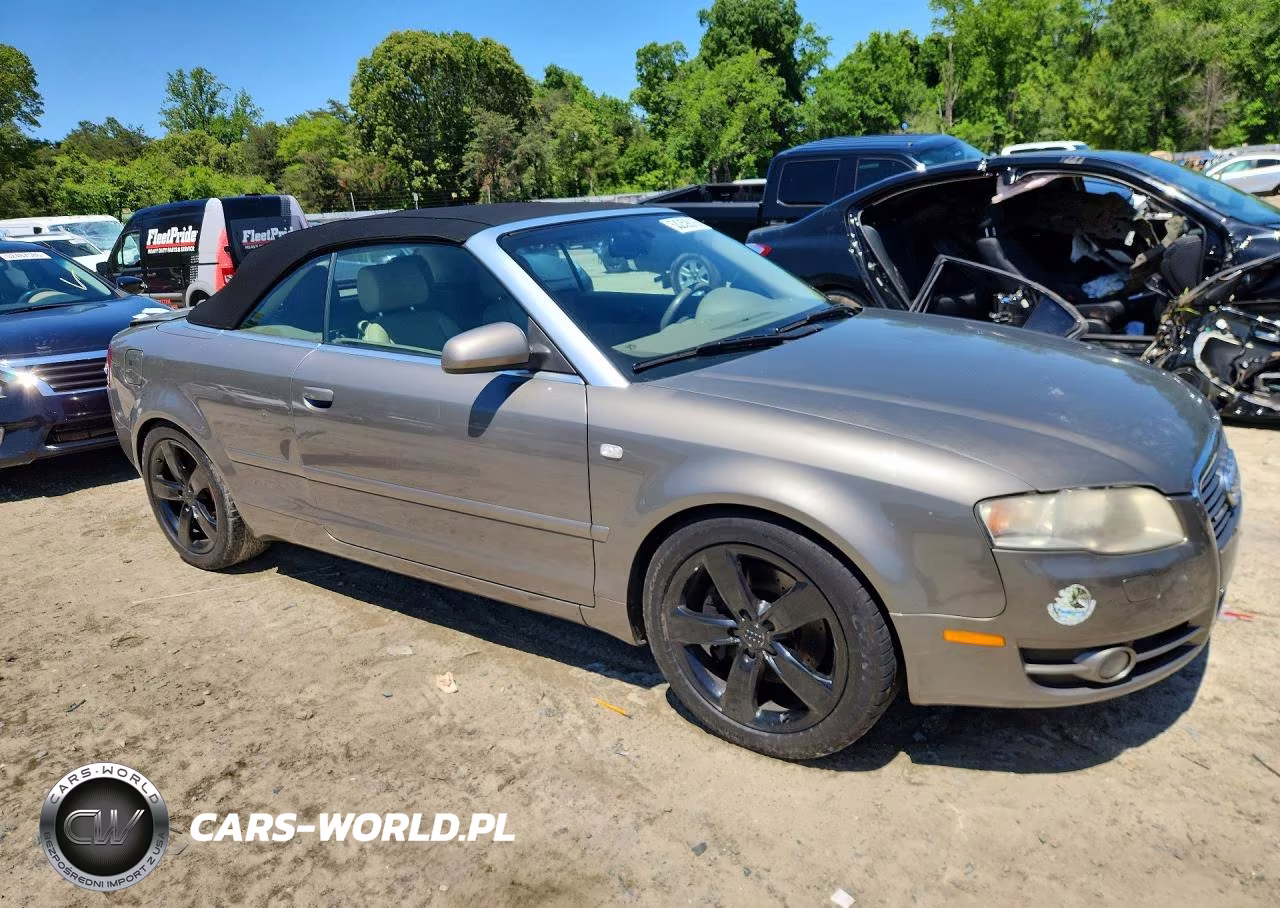 2007 Audi A4 2.0T Cabriolet Quattro VIN:WAUDF48H47K030566 - 4