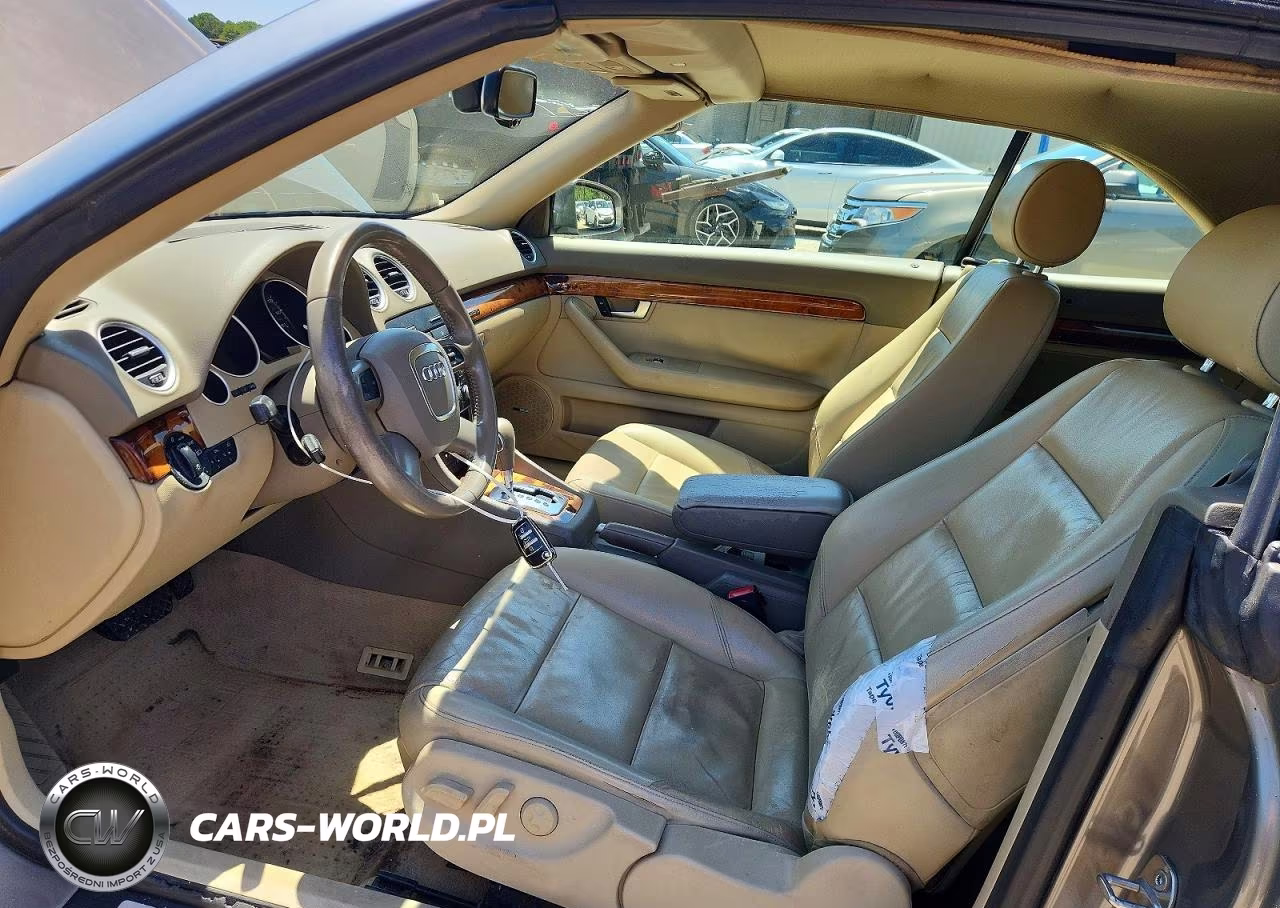 2007 Audi A4 2.0T Cabriolet Quattro VIN:WAUDF48H47K030566 - 7