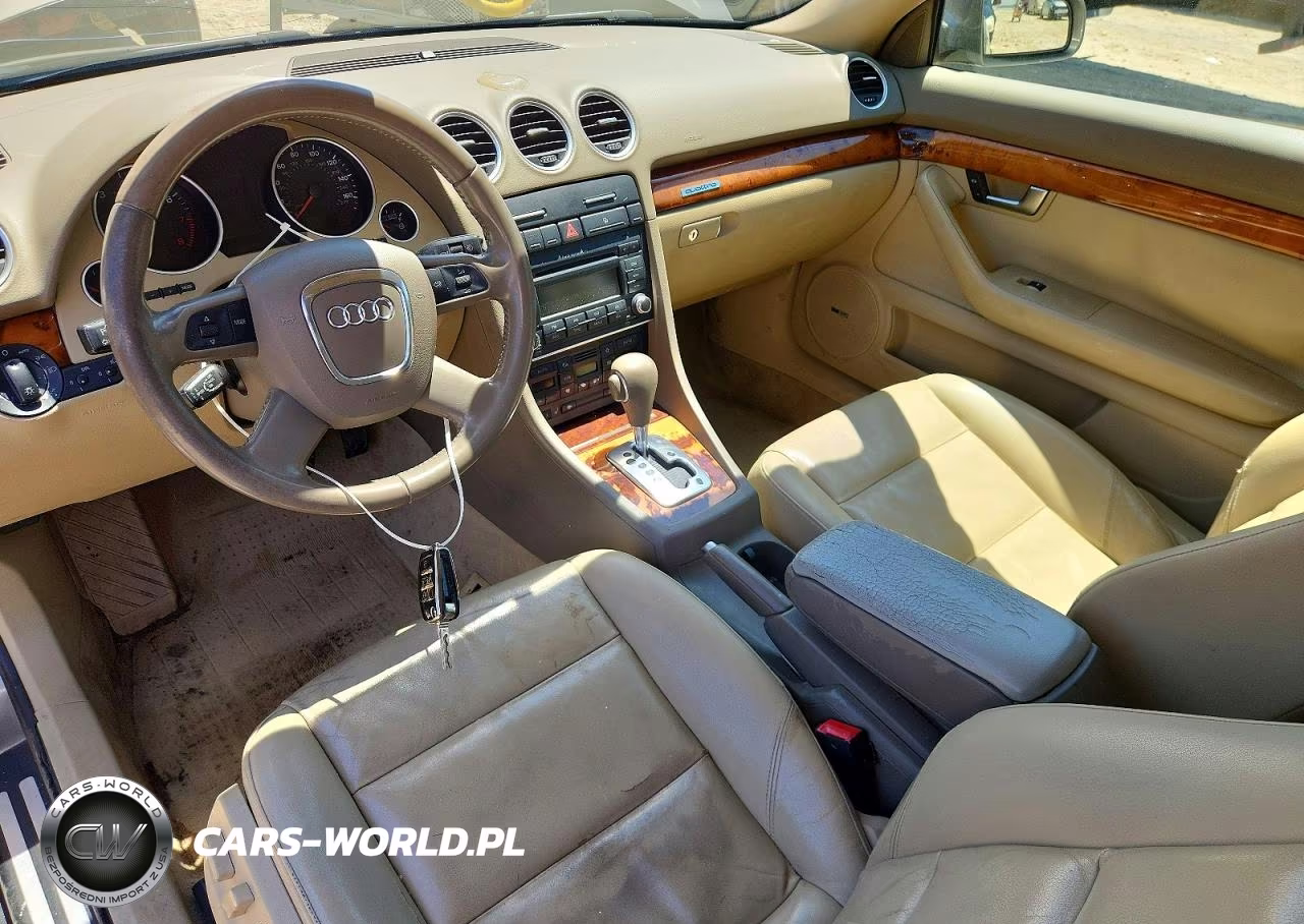 2007 Audi A4 2.0T Cabriolet Quattro VIN:WAUDF48H47K030566 - 8