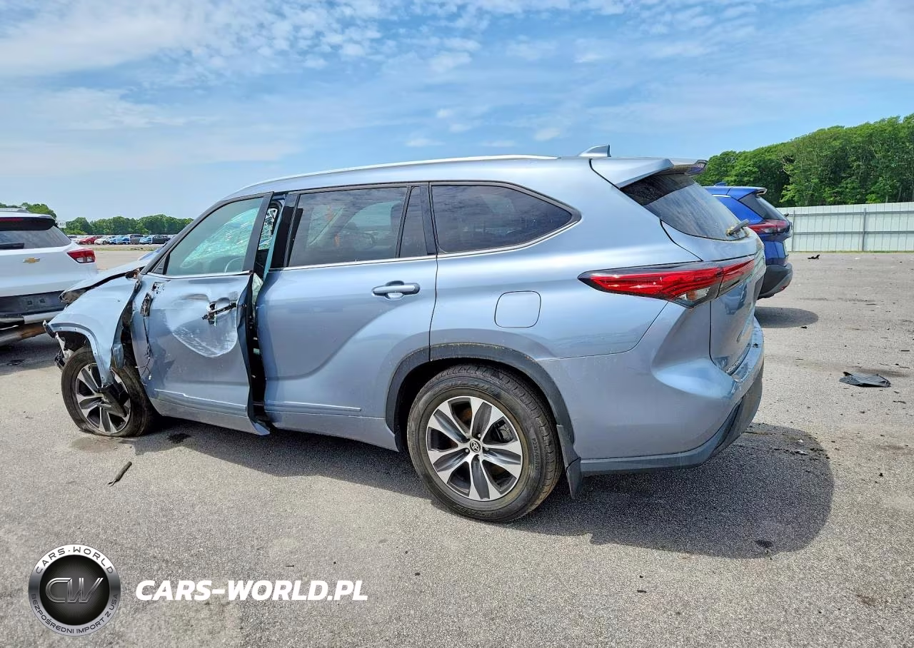 2021 Toyota Highlander Xle VIN:5TDGZRBH9MS108535 - 2