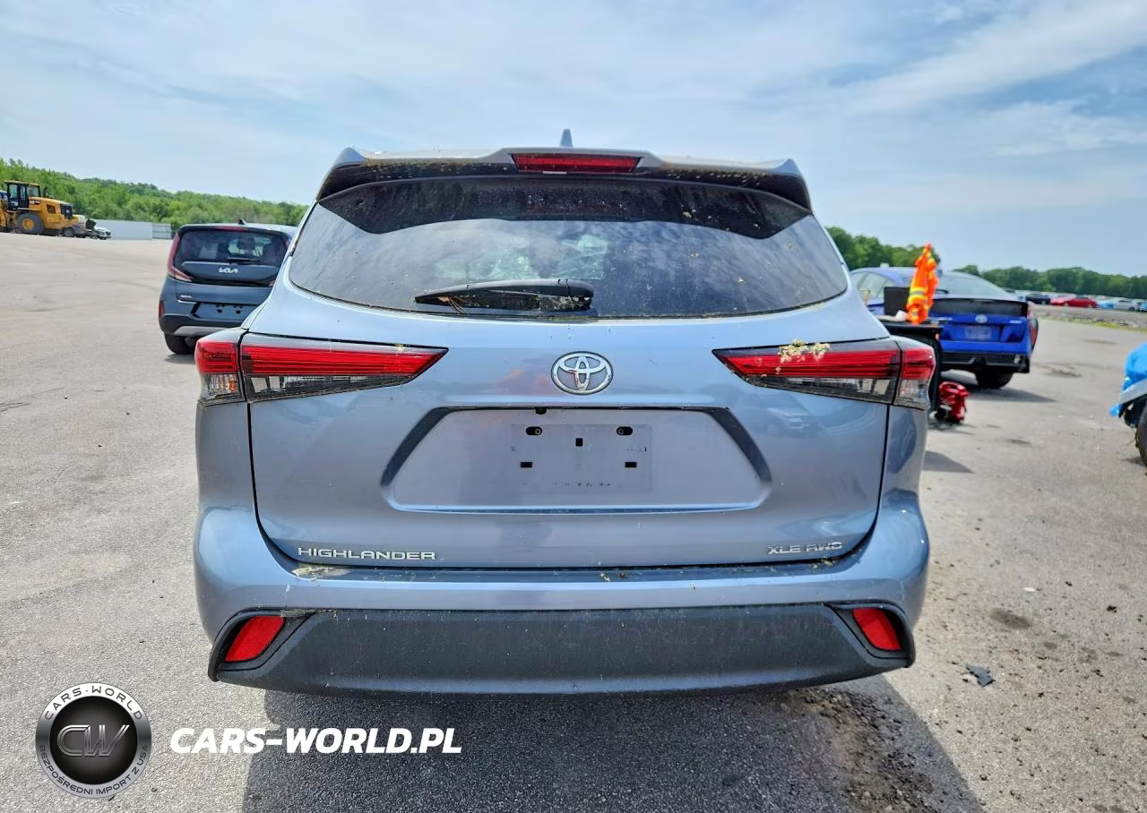 2021 Toyota Highlander Xle VIN:5TDGZRBH9MS108535 - 6