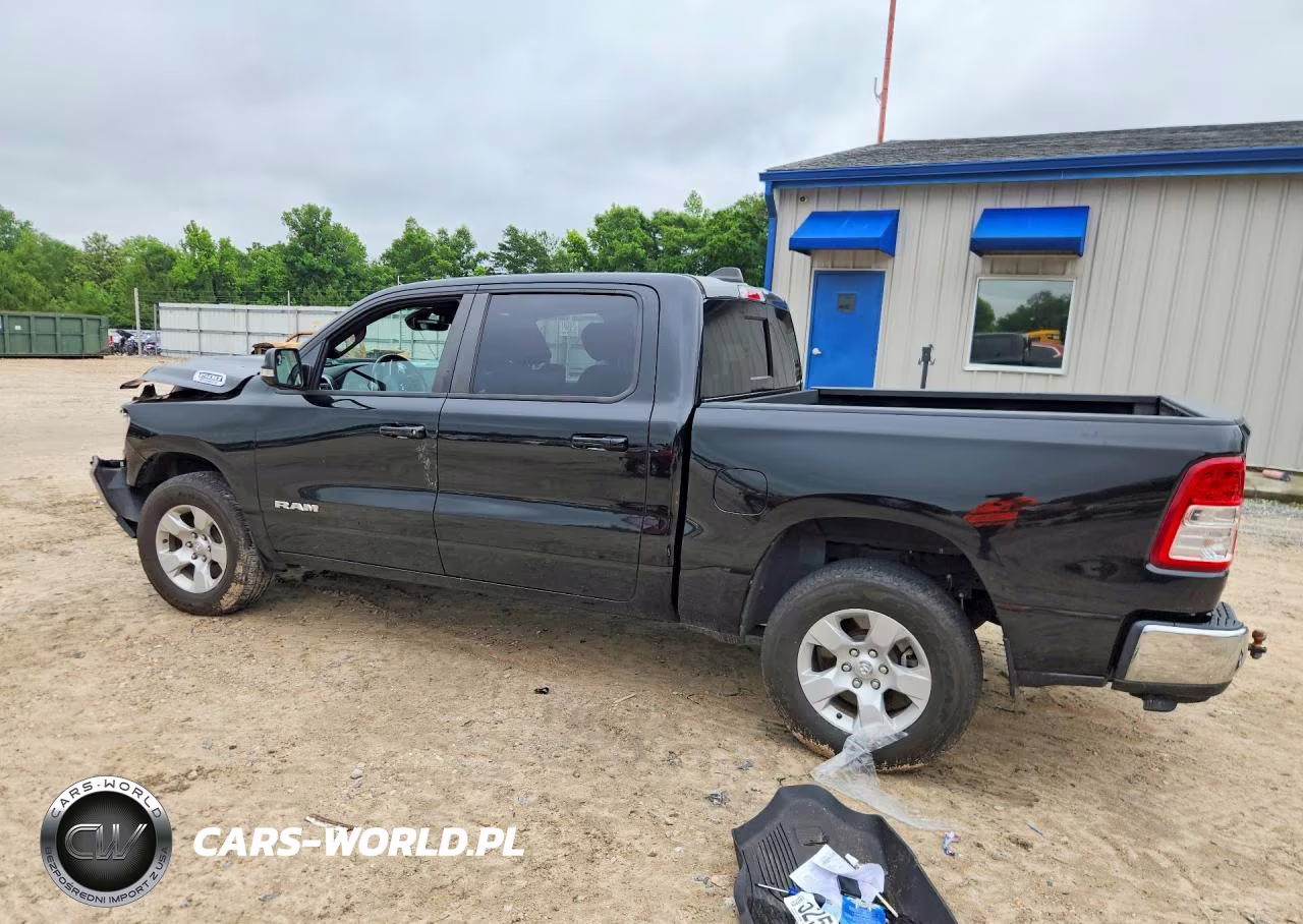 2022 Ram 1500 Big Horn VIN:1C6RREFG6NN325705 - 2