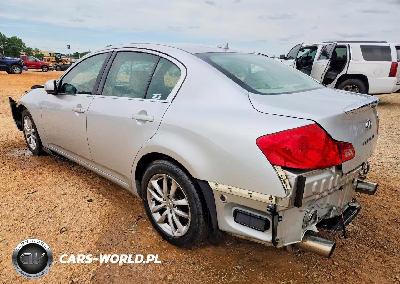 2008 Infiniti G35 X VIN:JNKBV61F18M250124 - 2