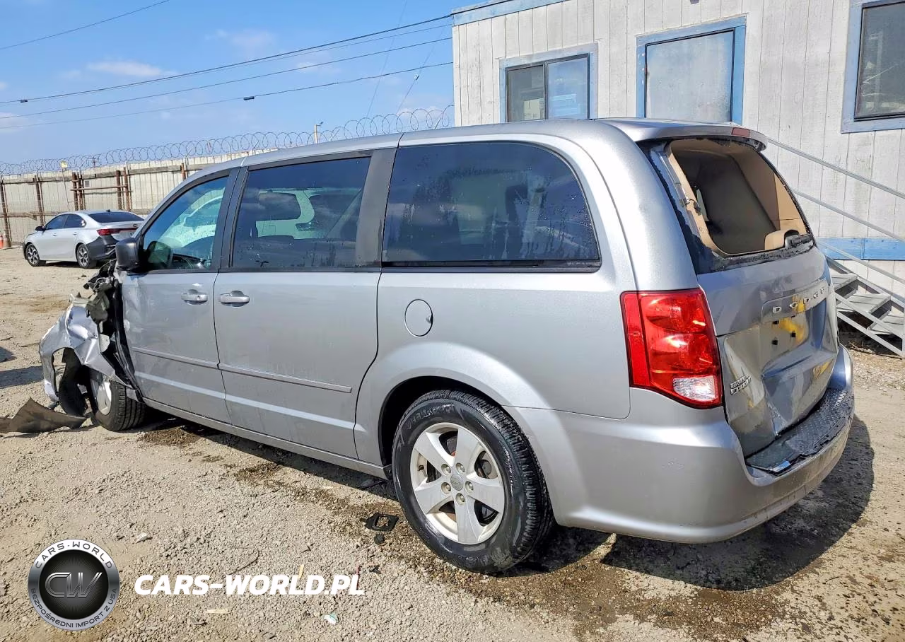 2015 Dodge Grand Caravan Se VIN:2C4RDGBG7FR605596 - 2