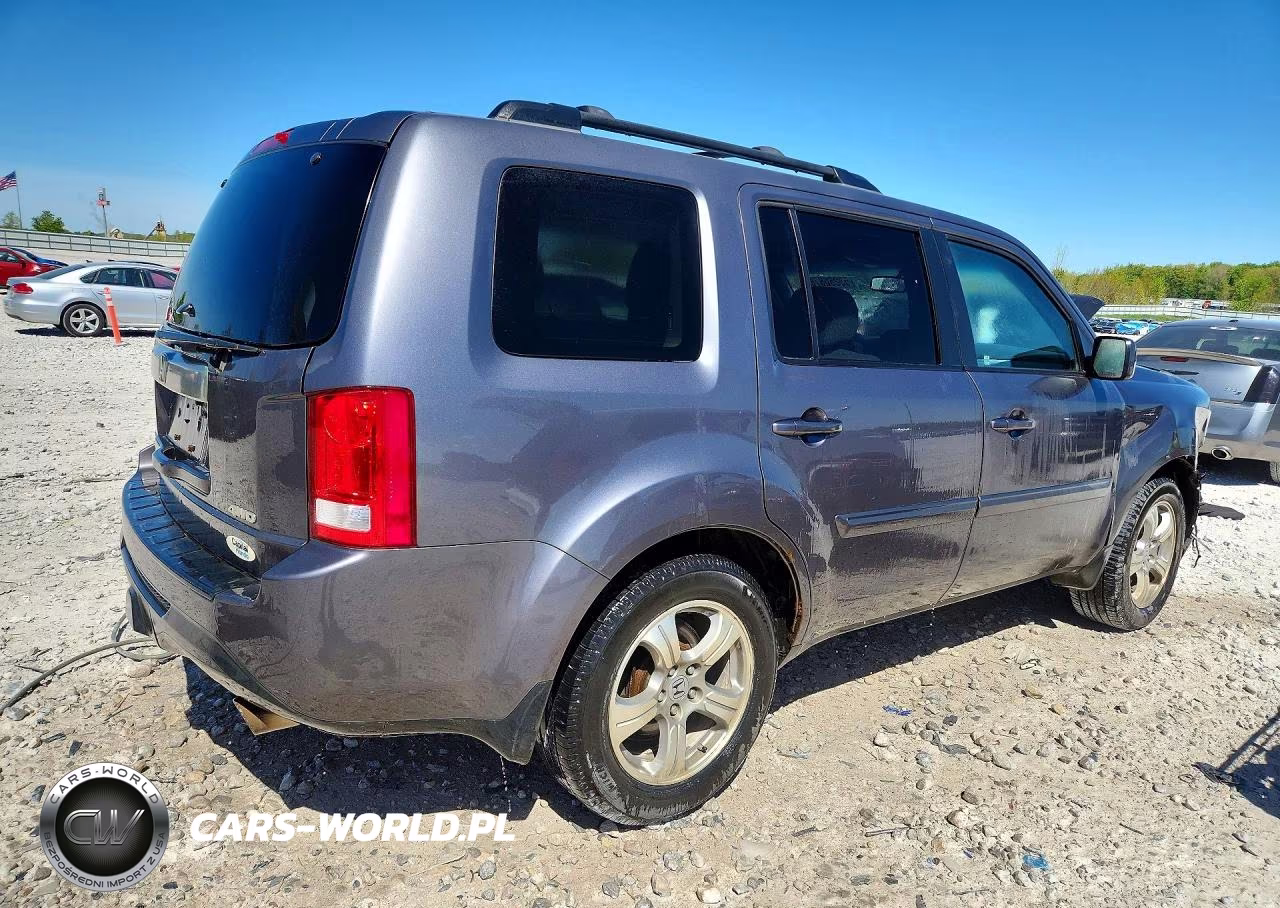 2015 Honda Pilot Exl VIN:5FNYF4H5XFB075680 - 3