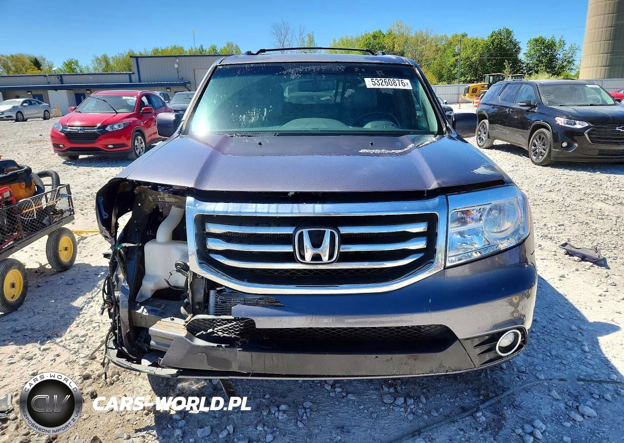 2015 Honda Pilot Exl VIN:5FNYF4H5XFB075680 - 5
