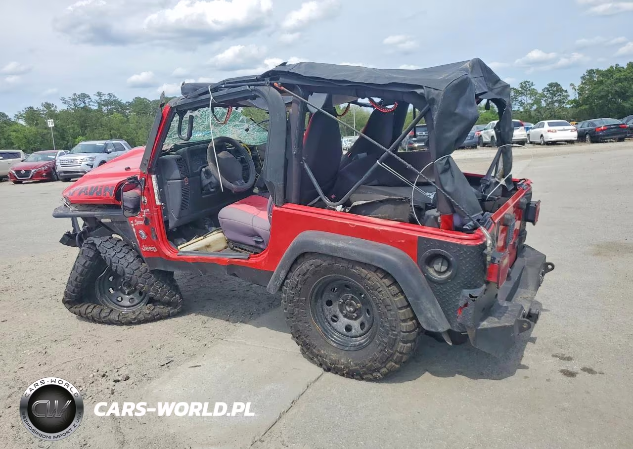 2001 Jeep Wrangler - Tj Sport VIN:1J4FA49S01P331389 - 2