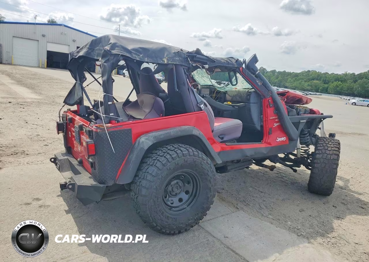 2001 Jeep Wrangler - Tj Sport VIN:1J4FA49S01P331389 - 3