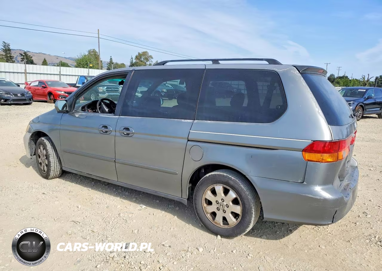 2002 Honda Odyssey Ex VIN:2HKRL186X2H511962 - 2