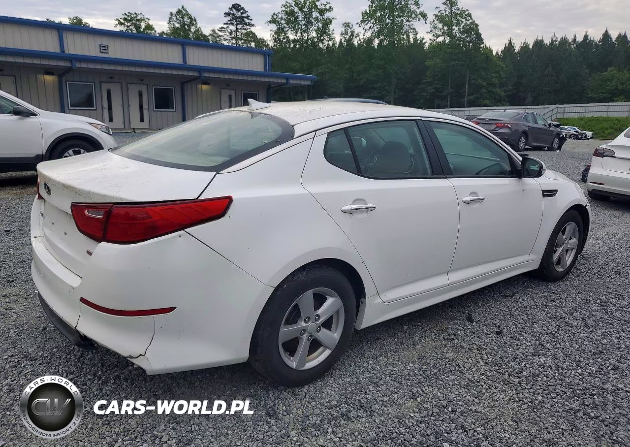 2014 Kia Optima 2.4 Lx Std VIN:5XXGM4A71EG266302 - 3