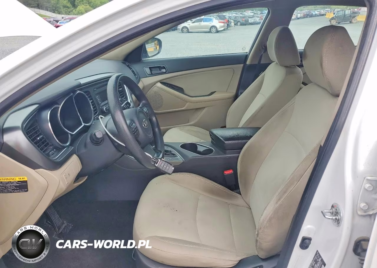 2014 Kia Optima 2.4 Lx Std VIN:5XXGM4A71EG266302 - 7