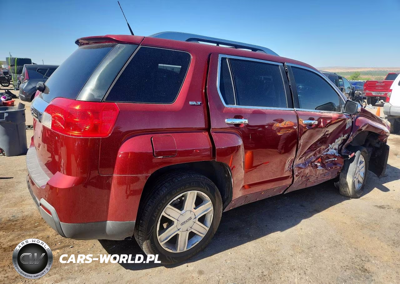 2010 GMC Terrain Slt VIN:2CTALHEW3A6276421 - 3