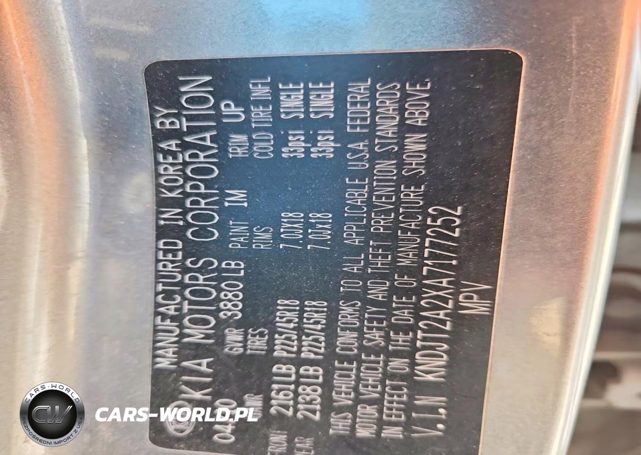 2010 Kia Soul + VIN:KNDJT2A2XA7177252 - 13