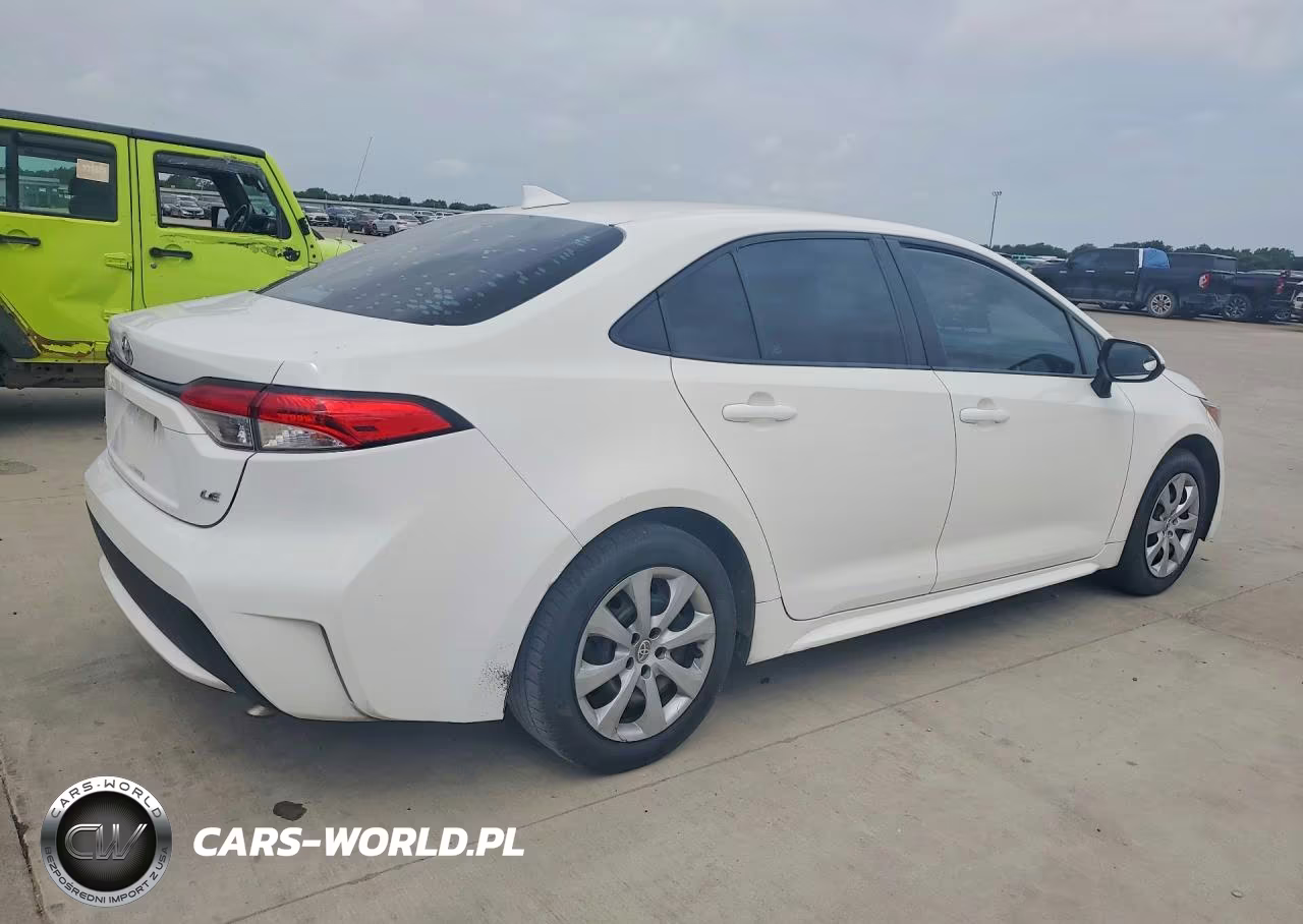 2020 Toyota Corolla Le VIN:5YFEPRAE3LP146581 - 3
