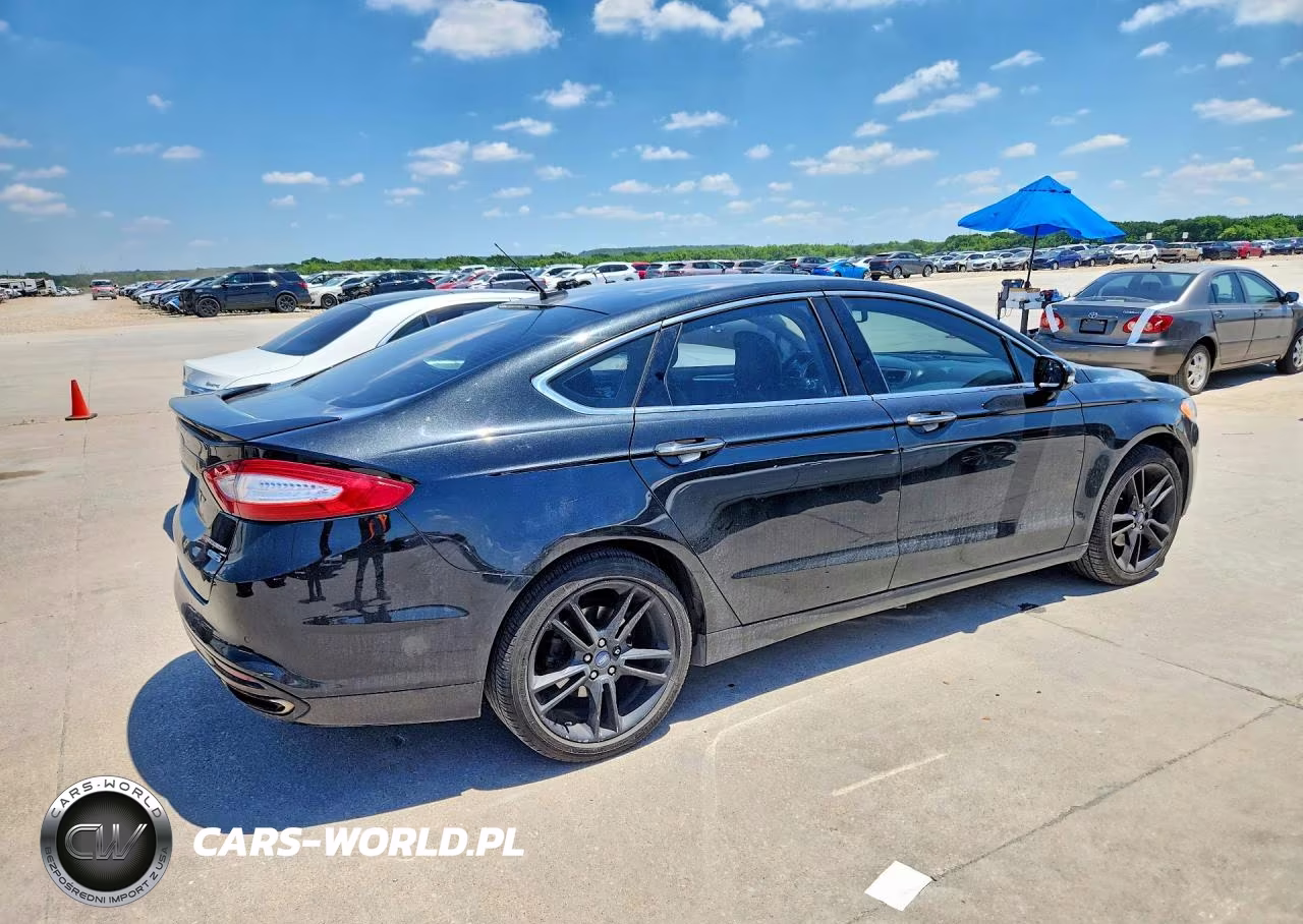 2014 Ford Fusion Titanium VIN:3FA6P0D90ER150105 - 3