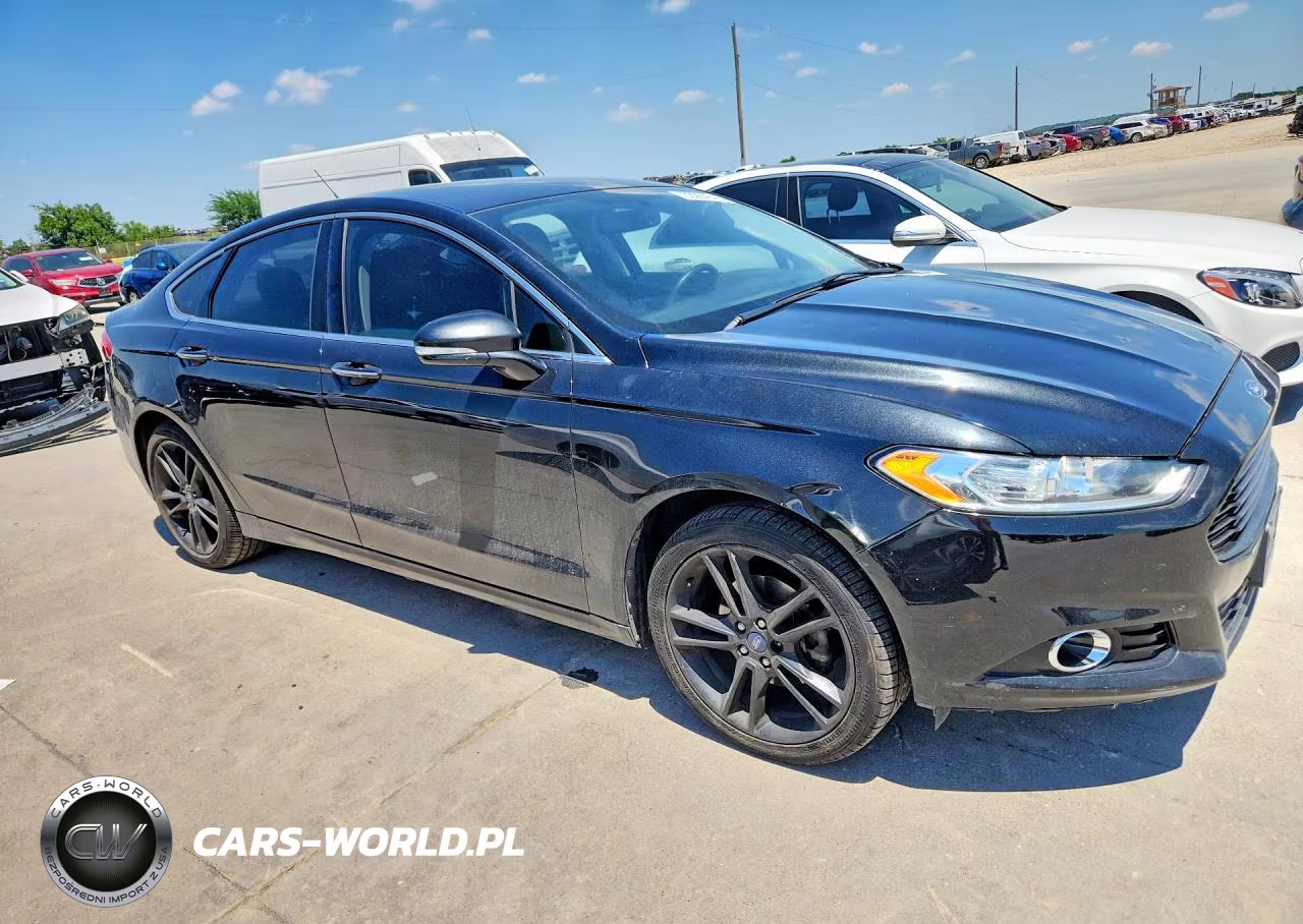 2014 Ford Fusion Titanium VIN:3FA6P0D90ER150105 - 4